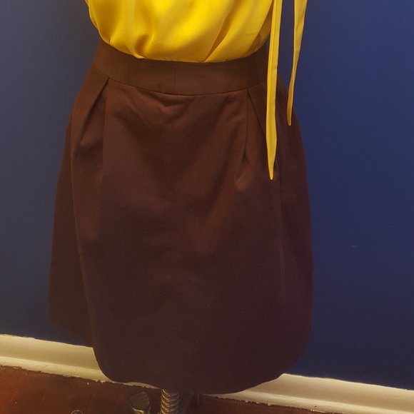 Chocolate Full Skirt - Picture 1 of 3